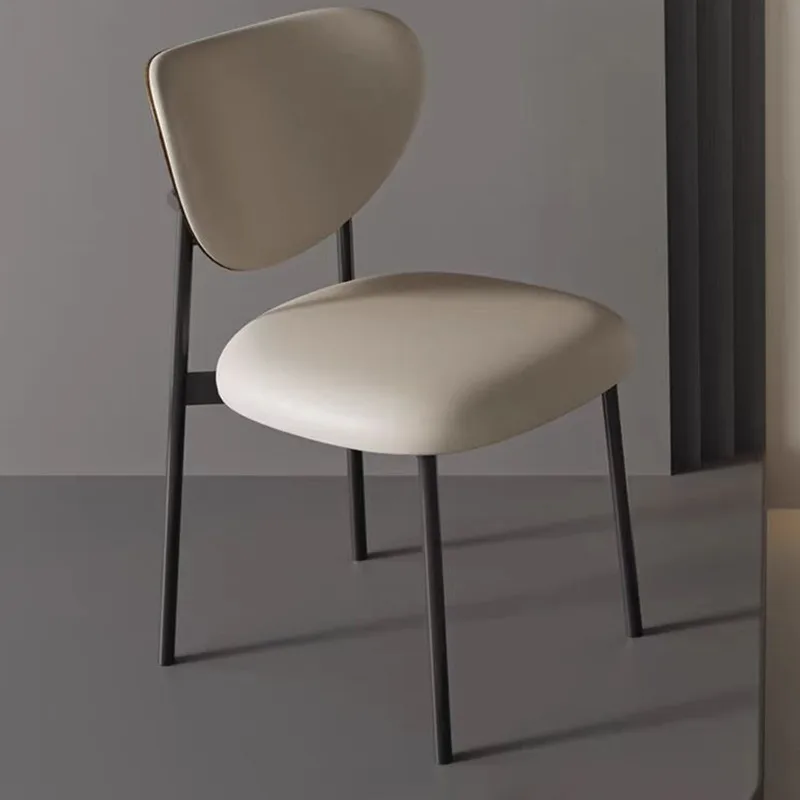 JP Modern Luxury Upholstered Fabric Dining Room Chair Powder photo 3