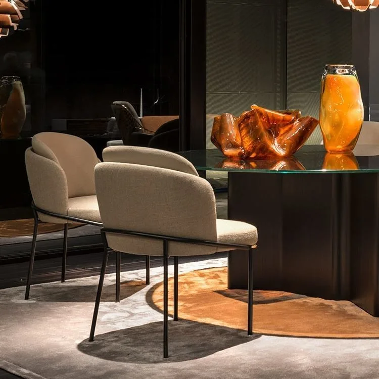 JP Modern Nordic Dining Room Chairs Velvet photo 3