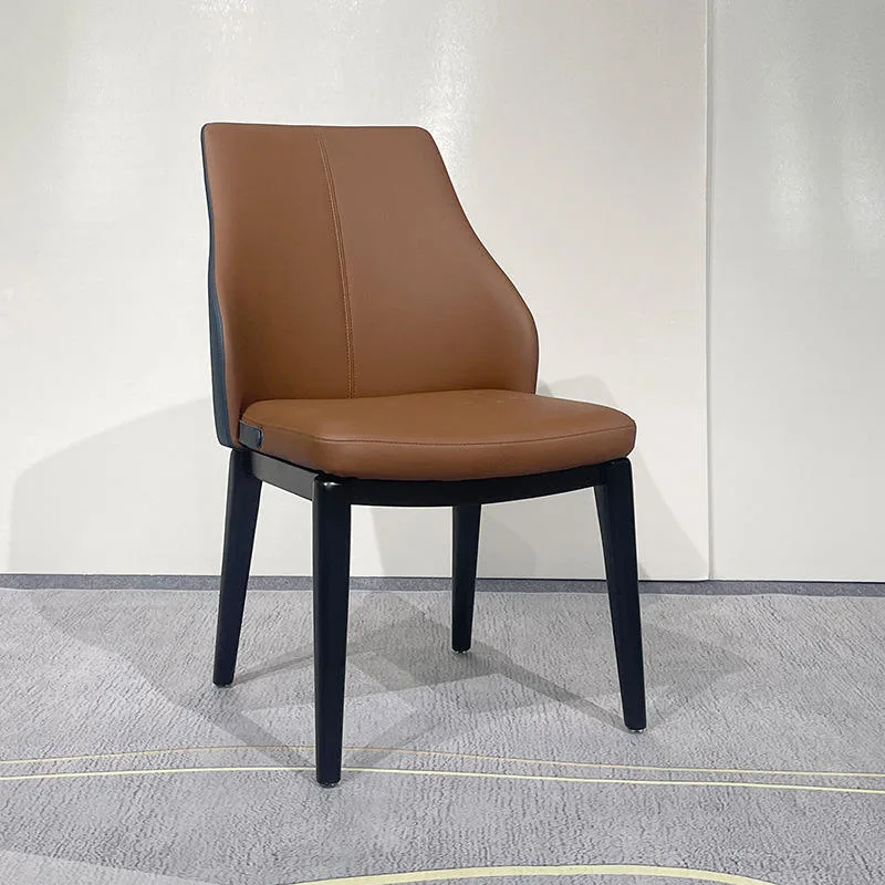 JP Modern Oak Solid Wood Restaurant Chair photo 3