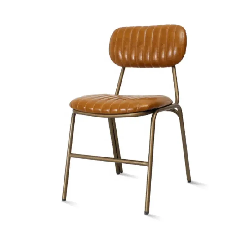 JP Modern Retro Iron Art Dining Chair photo 2