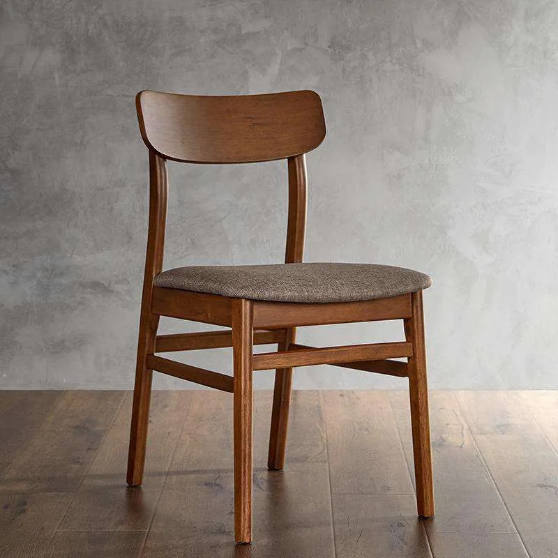 JP Modern Scandinavian Solid Wood Dining Chair photo 2