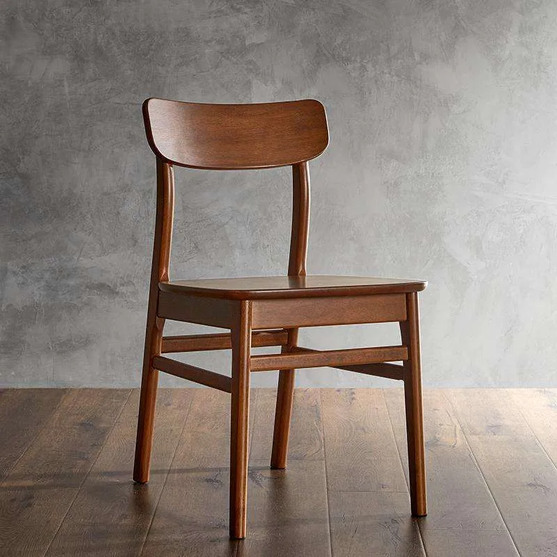 JP Modern Scandinavian Solid Wood Dining Chair photo 3