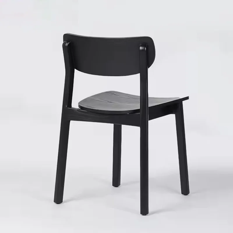 JP Modern Simple Dining Chair Solid Wood