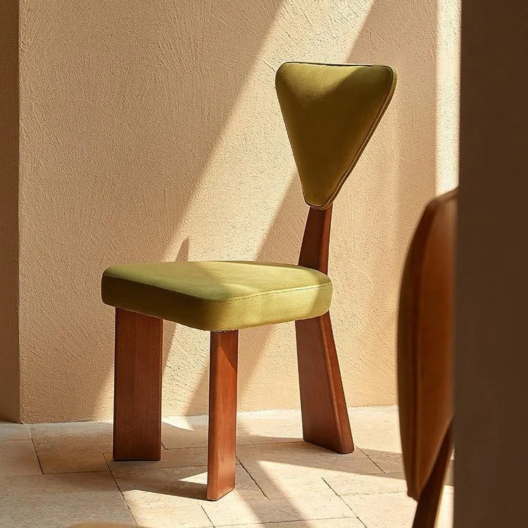JP Modern Solid Wood Dining Chair with Medieval photo 3