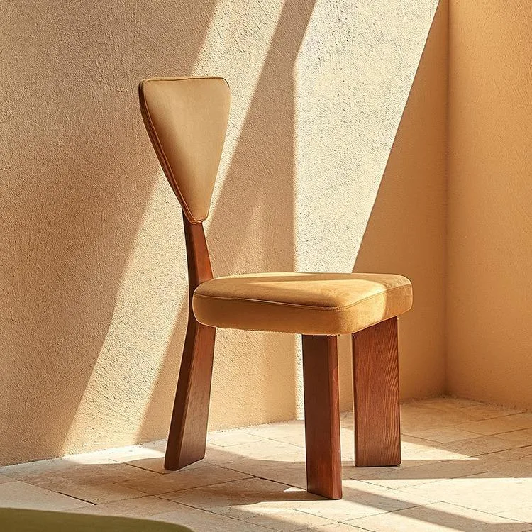 JP Modern Solid Wood Dining Chair with Medieval