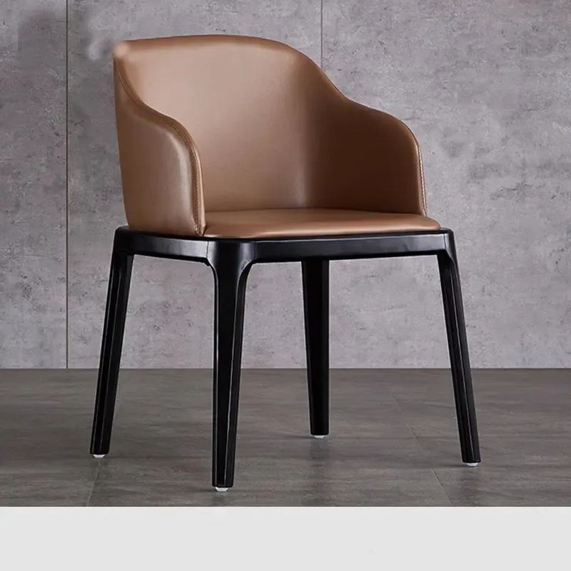 JP Modern Solid Wood Dining Chairs Leather photo 2