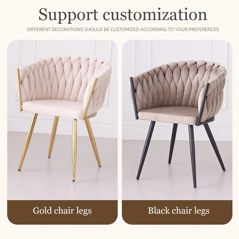 JP Modern Style Black Velvet Arm Chair photo 2