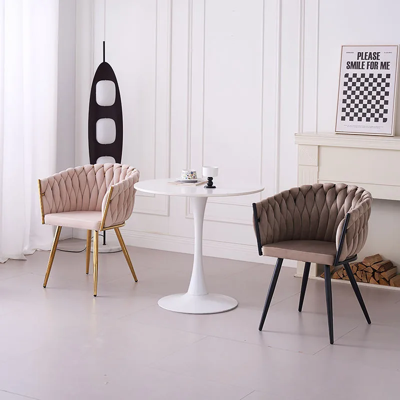JP Modern Style Black Velvet Arm Chair photo 3