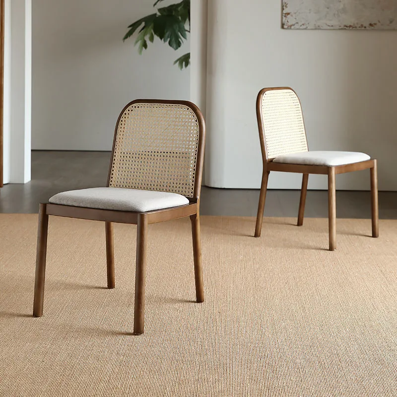 JP Modern Style Solid Rattan Cane Dining