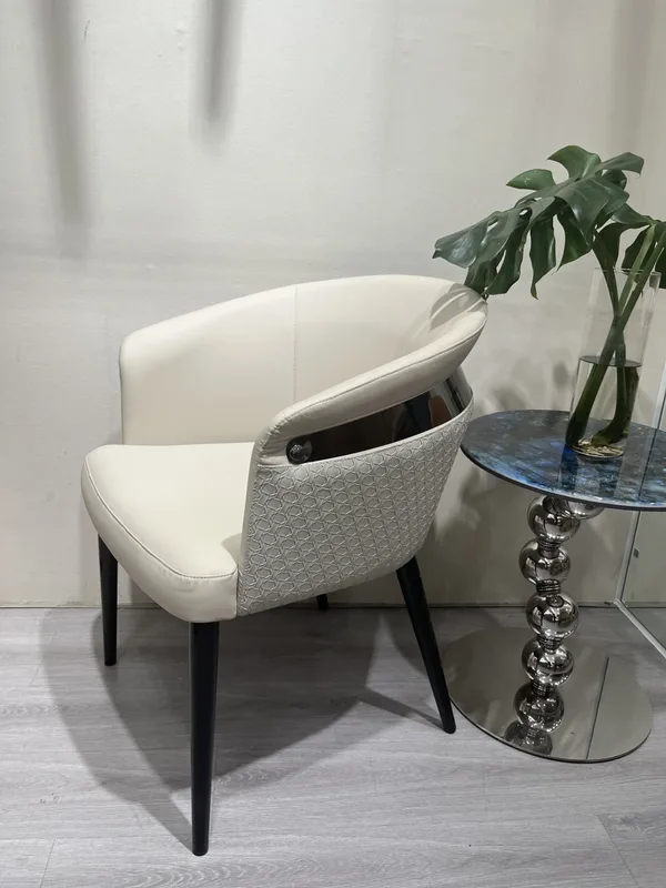 JP New Model Iron-Legged Dining Chair with photo 2
