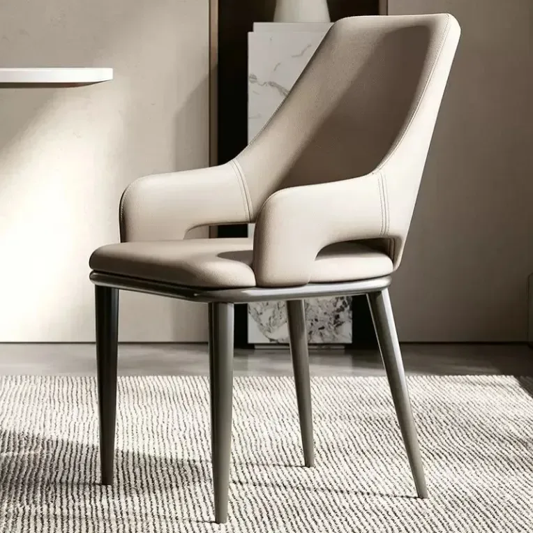 JP New Style Light Luxury Dining Chair photo 2