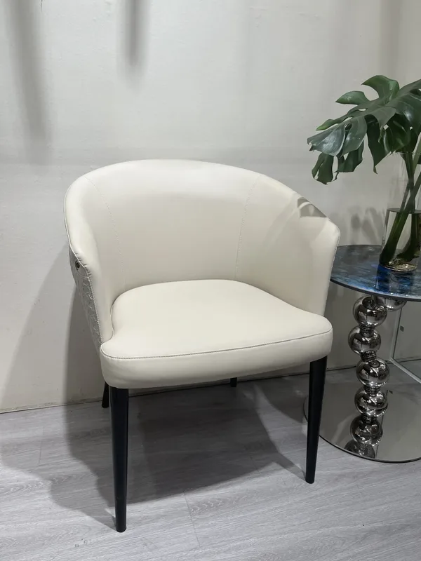 JP Nordic Latest Modern Luxury Leather Dining photo 3