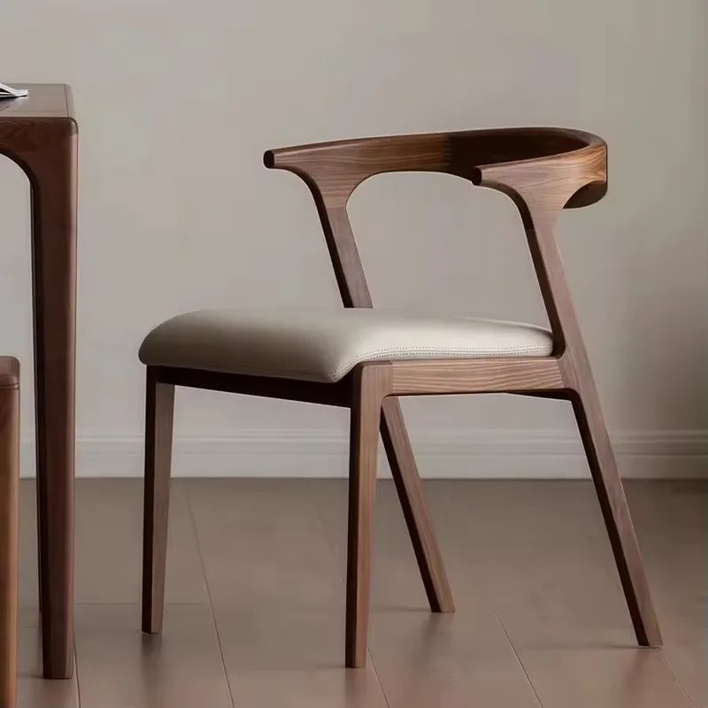 JP Nordic Modern Minimalist Solid Wood Dining Chair