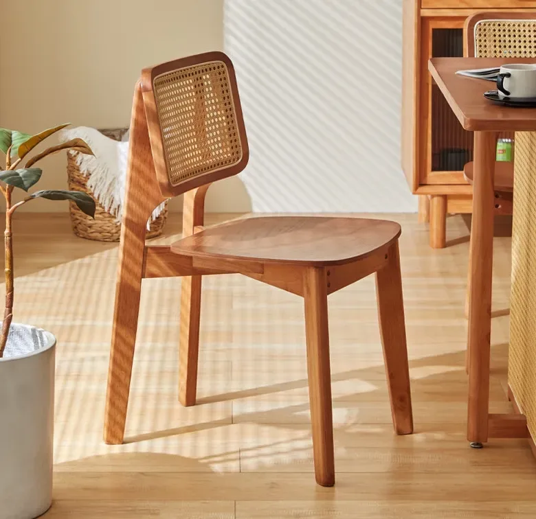 JP Nordic Modern Oak Ash Wood Solid