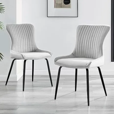 JP Nordic Modern Simple Metal Legs Striped photo 2