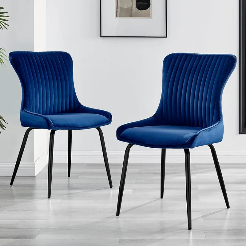JP Nordic Modern Simple Metal Legs Striped