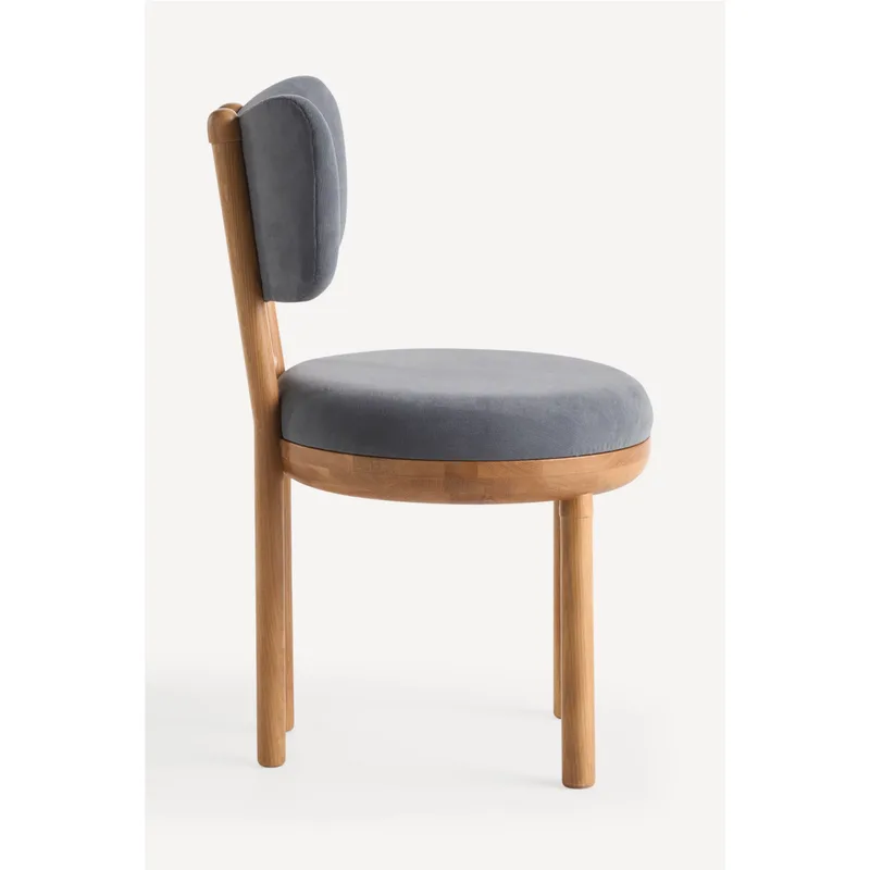 JP Nordic Modern Simple Solid Wood Dining Chair High photo 3
