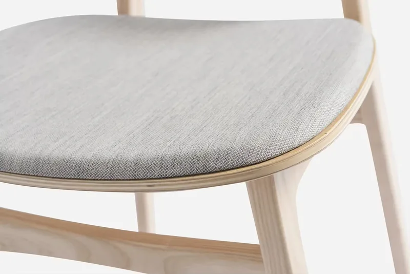 JP Nordic Solid Wood Dining Chair Hiroshima Ash Wood photo 3