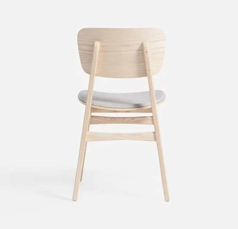 JP Nordic Solid Wood Dining Chair Hiroshima Ash Wood