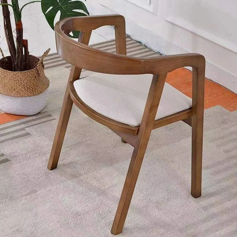 JP Nordic Solid Wood Dining Chair Home Original photo 2