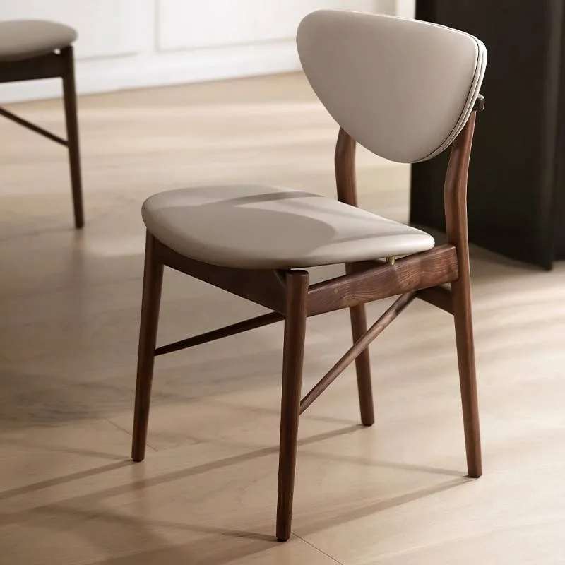 JP Nordic Style Solid Black Walnut Wood