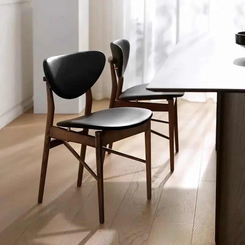 JP Nordic Style Solid Wood Back Walnut photo 2