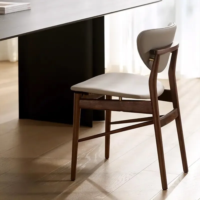JP Nordic Style Solid Wood Back Walnut photo 3
