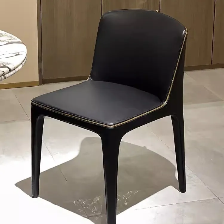 JP Simple Living Modern Leather Writing Desk