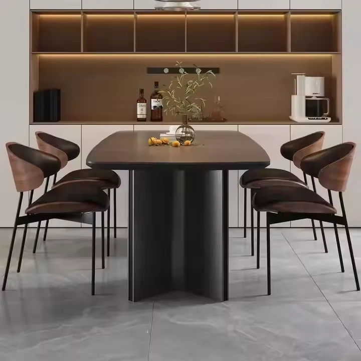 JP Simple New Leather Dining Chair Light photo 2