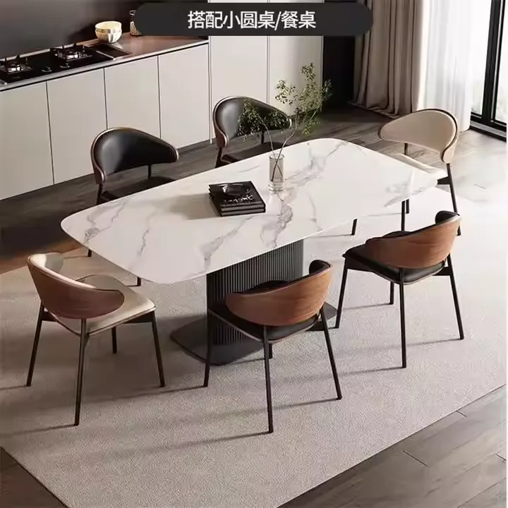 JP Simple New Leather Dining Chair Light photo 3