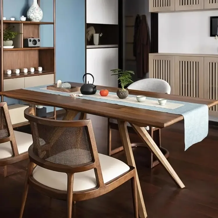 JP Solid Wood Dining Chair Designer Restaurant photo 3