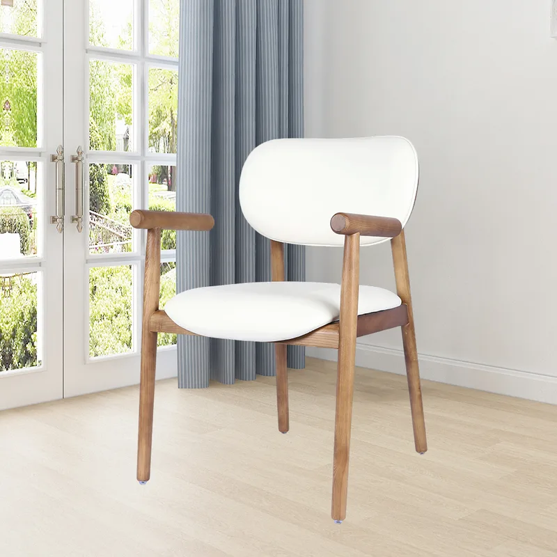 JP Solid Wood Frame Scandinavian Dining Chairs photo 3