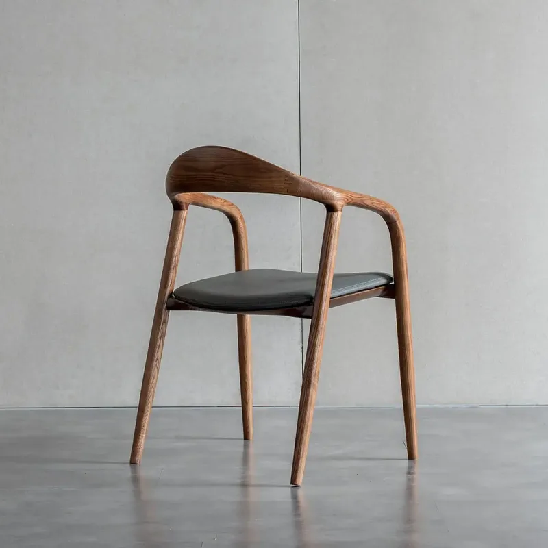 JP Western Style Leather Wood Cushion Elbow photo 2