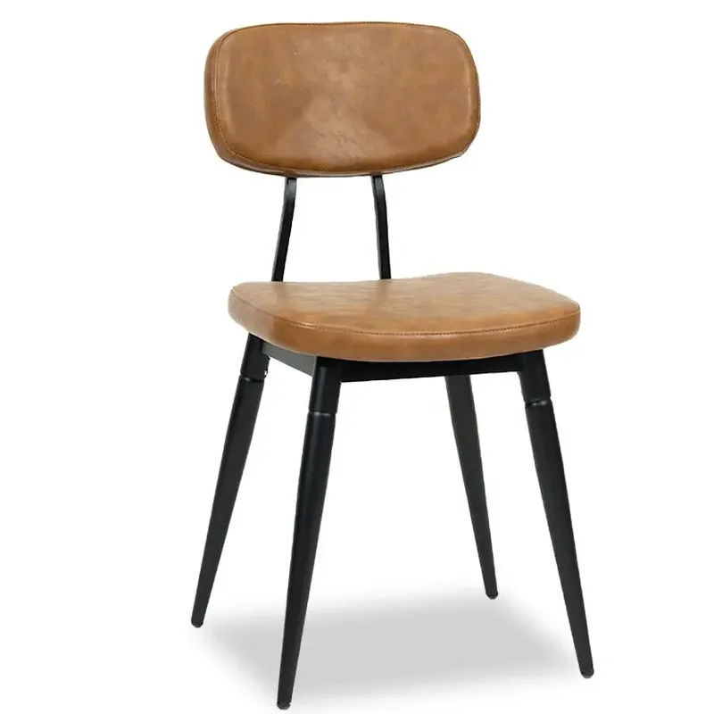 JP Wholesale Factory Metal Frame Wooden Dining Chair
