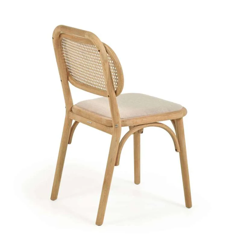 JP Wholesale High Quality Modern Natural Solid Wood Rattan photo 3