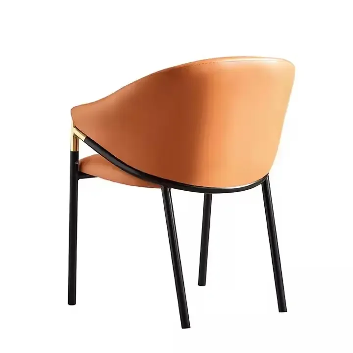 JP Wholesale Hotel Restaurant Armchair PU Leather photo 2