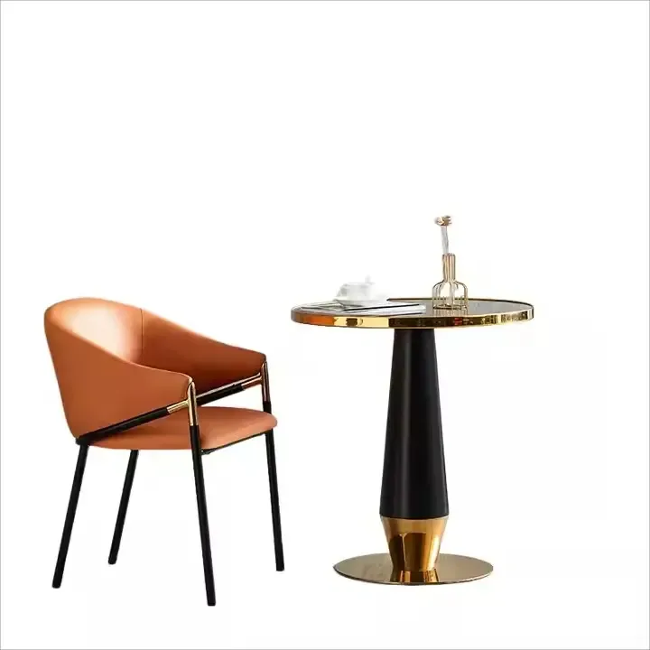 JP Wholesale Hotel Restaurant Armchair PU Leather photo 3