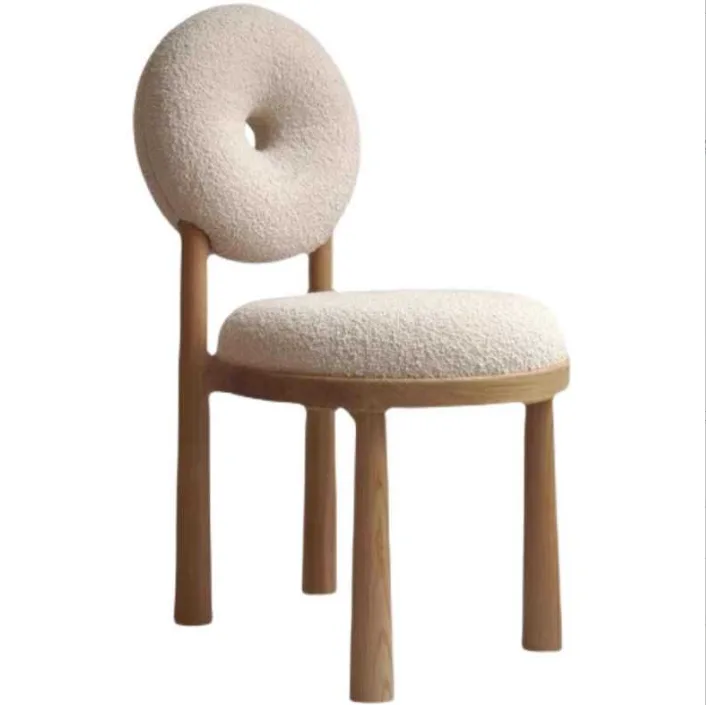 JP Wholesale Wood Fabric Restaurant Upholstery Solid