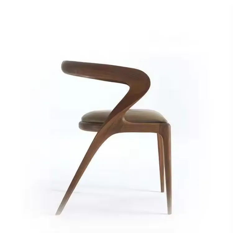 JP Wooden Restaurant Chairs Wooden Living Room photo 3