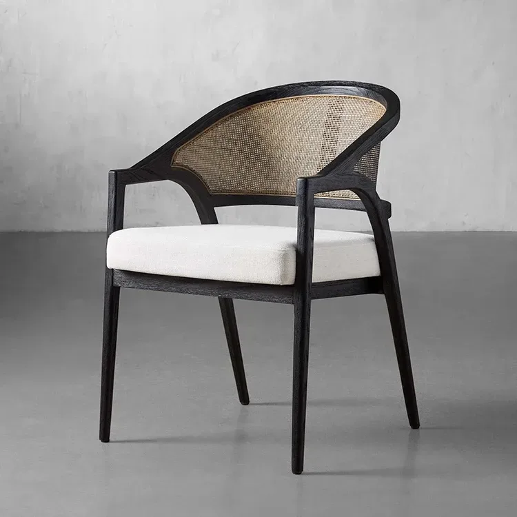 JP Decoout Premium Real Rattan Back Solid