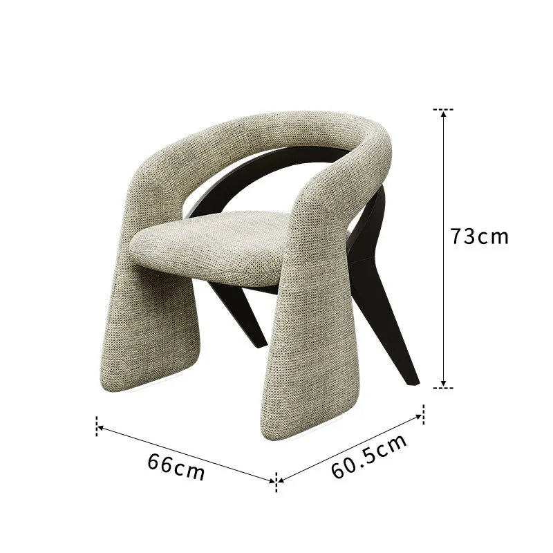 JP New Italian Style Fabric Living Room Chair photo 3