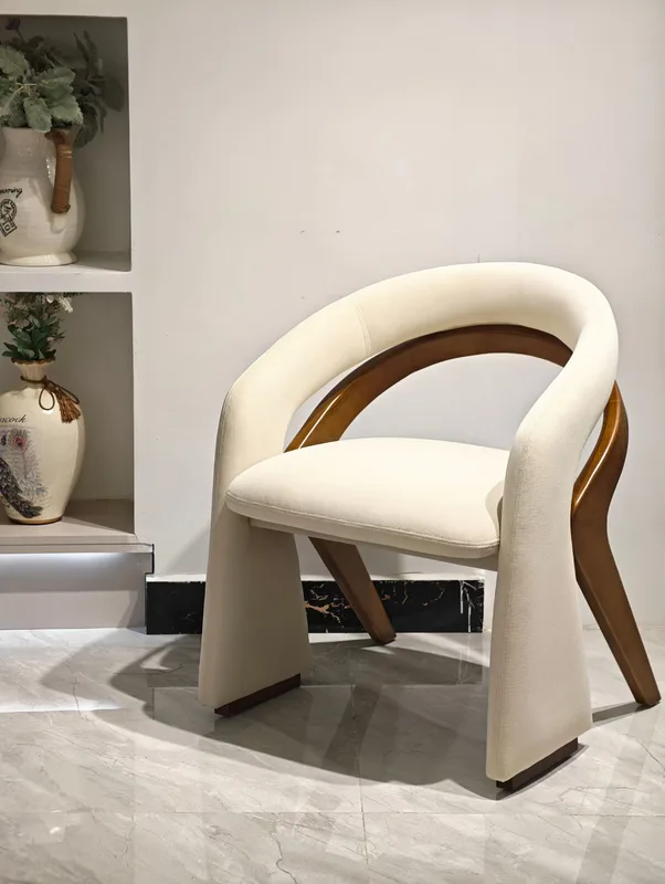 JP New Italian Style Fabric Living Room Chair