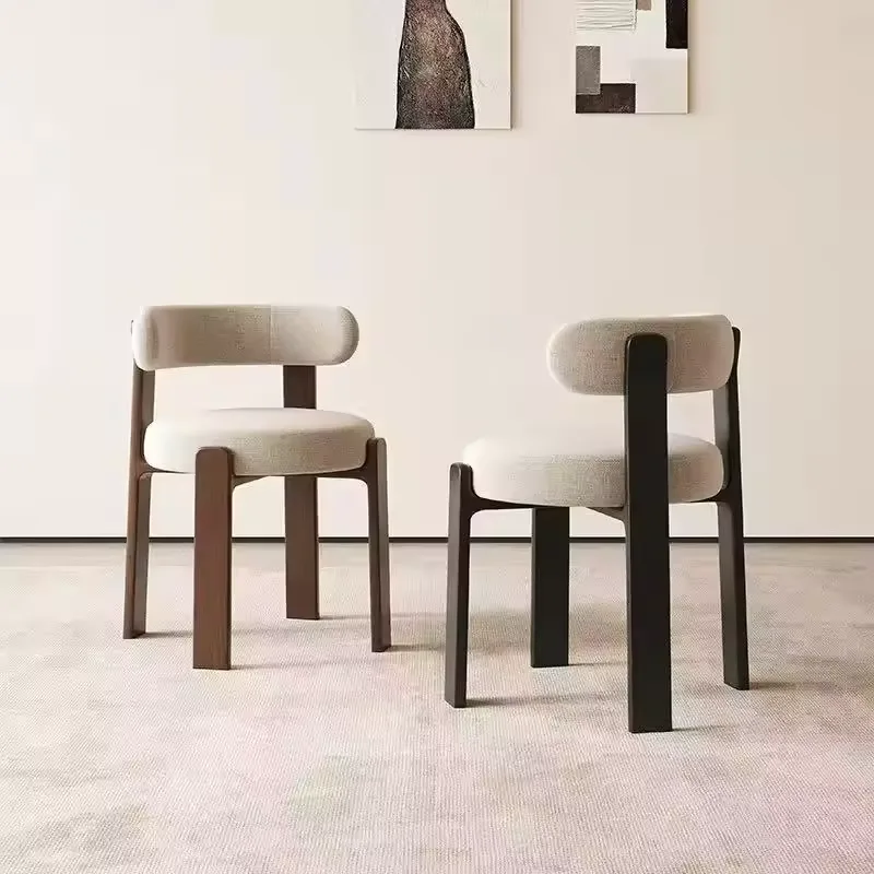 JP Chinese-style Solid Wood Dining Chairs Modern photo 2