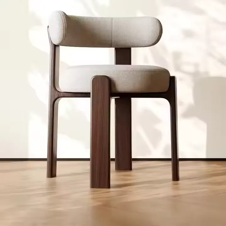 JP Chinese-style Solid Wood Dining Chairs Modern