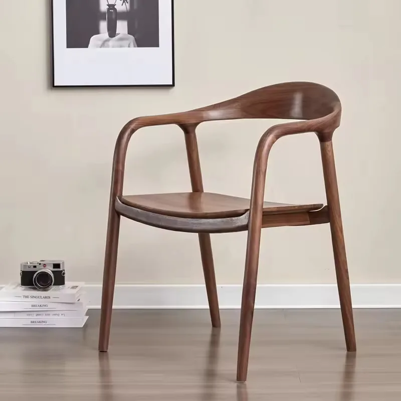 JP Dining Chair Cherry Backrest Solid Oak photo 2