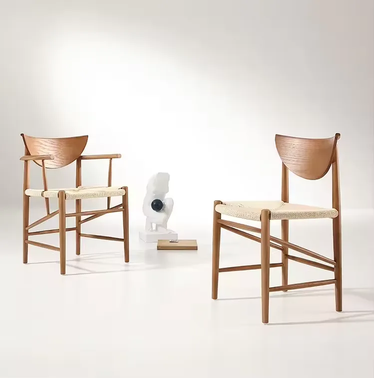 JP France Style Solid Ash Rope Seat photo 2
