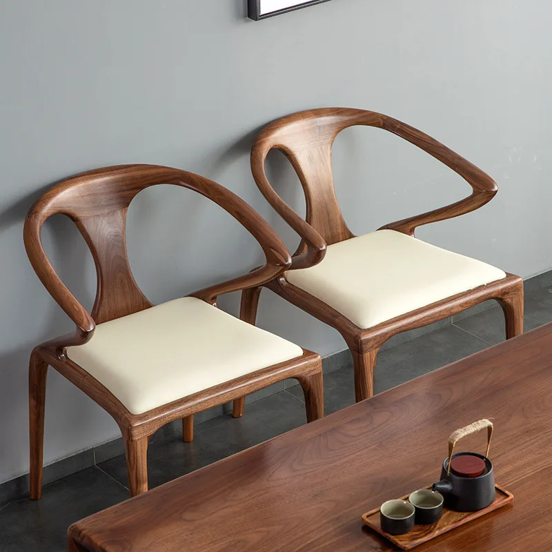 JP Italian Modern Solid Wooden Cross-Back Dining photo 3