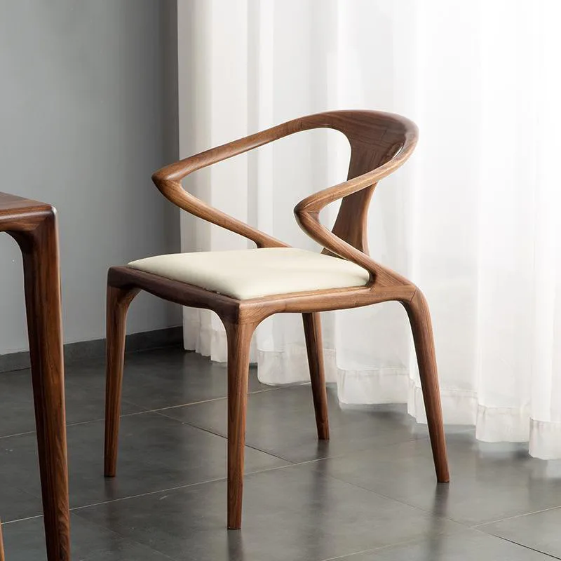 JP Italian Modern Solid Wooden Cross-Back Dining