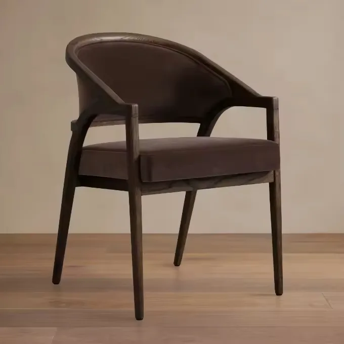 JP Luxury Modern Fabric Dining Room Chair Hotel photo 3