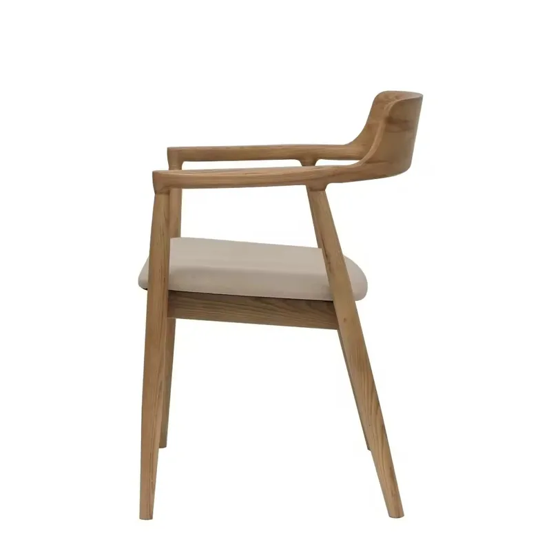 JP Modern Solid Wood Dining Chair Scandinavian photo 2